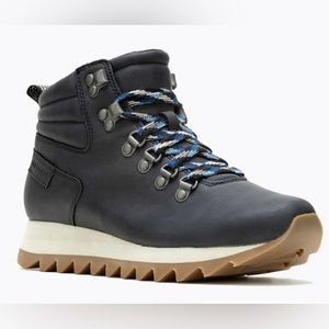 Navy Merrell Hiking Boots Women 9